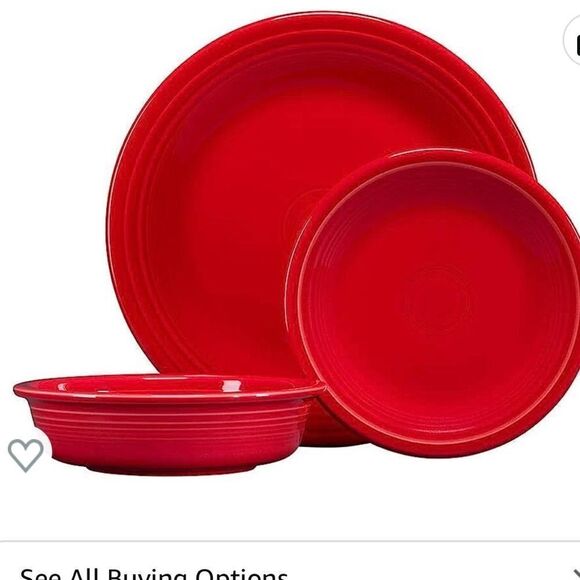 FIESTA 3pc Classic Dinnerware Set. NWOT (used as display only) - Picture 2 of 4